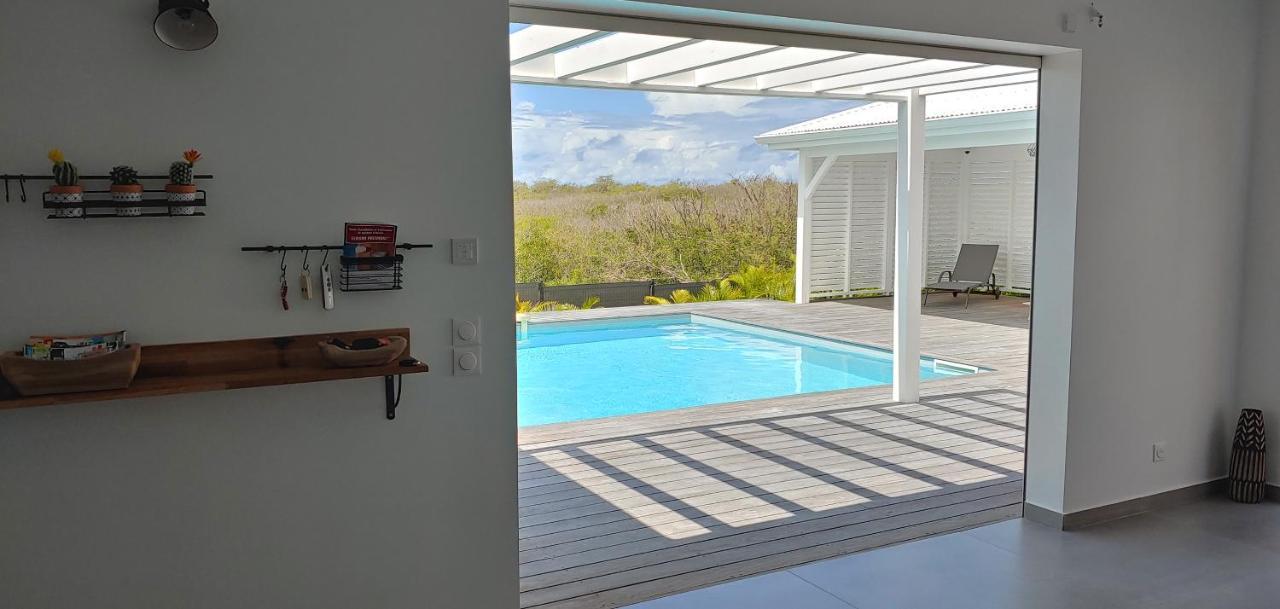 Villa Fleur De Goyave - Tres Bien Ventilee - Vue Degagee سانت فرانسوا المظهر الخارجي الصورة