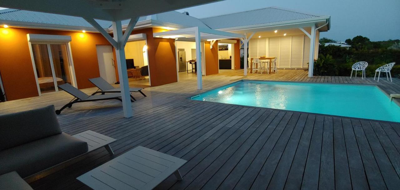 Villa Fleur De Goyave - Tres Bien Ventilee - Vue Degagee سانت فرانسوا المظهر الخارجي الصورة