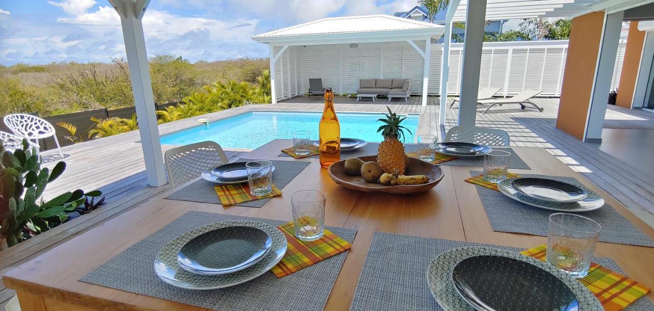 Villa Fleur De Goyave - Tres Bien Ventilee - Vue Degagee سانت فرانسوا المظهر الخارجي الصورة