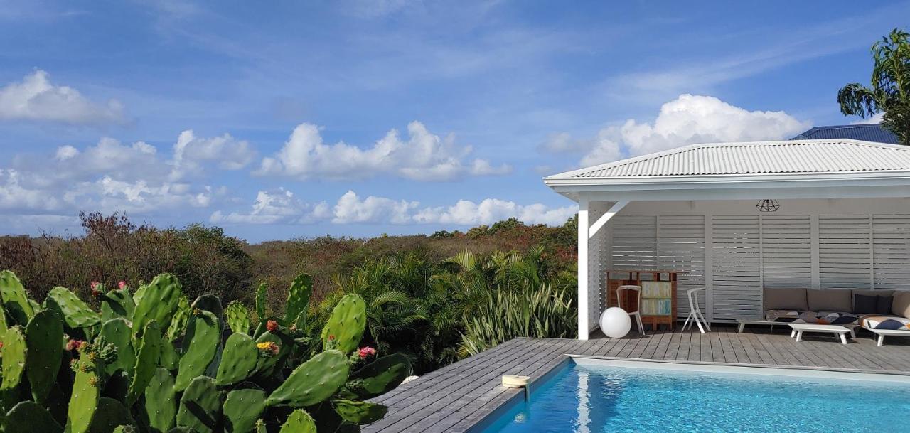 Villa Fleur De Goyave - Tres Bien Ventilee - Vue Degagee سانت فرانسوا المظهر الخارجي الصورة