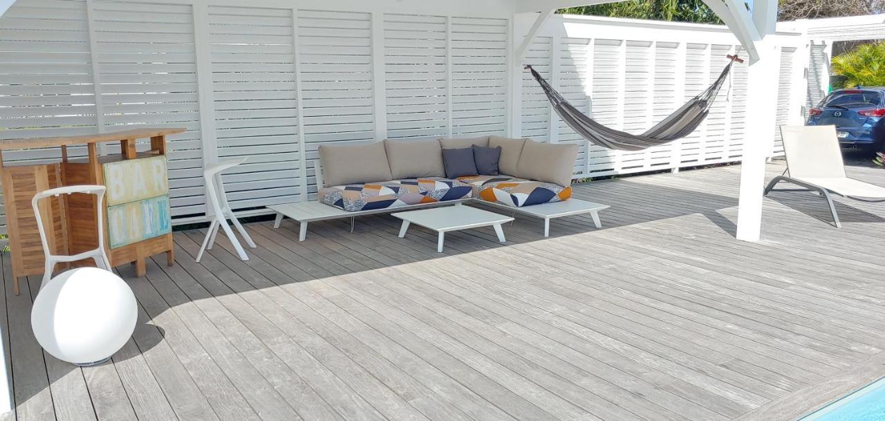 Villa Fleur De Goyave - Tres Bien Ventilee - Vue Degagee سانت فرانسوا المظهر الخارجي الصورة